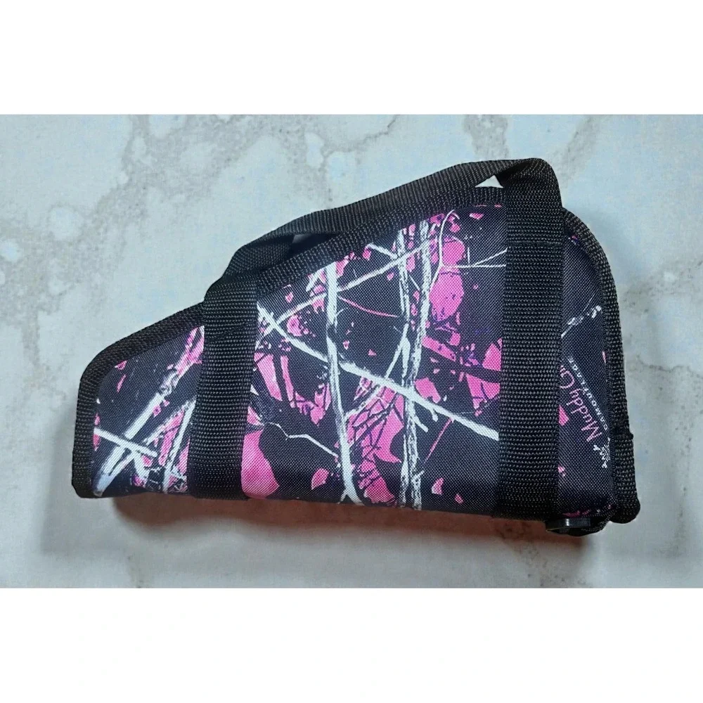 Bulldog Soft Padded Case Pistol Gun Rug‎ 12 X 7 Pink, Purple, Grey, White Camo